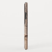 Personalisierbare rustikale Holztür mit Kettensper Case-Mate iPhone Hülle (Hinten/Rechts)