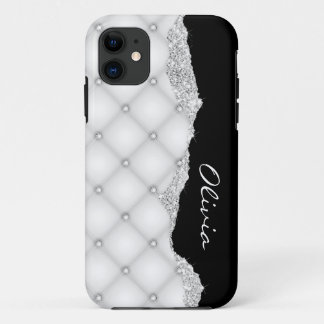 Personalisierbare Siver Imitate Diamant Cristals g Case-Mate iPhone Hülle