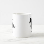 Personalisierbare Tasse des Pferdekaffees (Mittel)