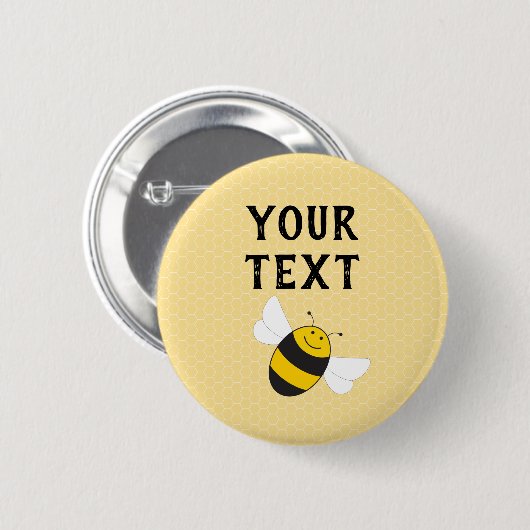 Personalisierbare Taste für Hummeldusche Button (Vorne & Hinten)