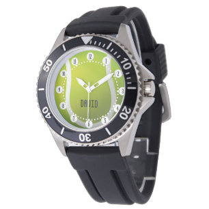 Personalisierbare Tenniszeit Coole Sportgeschenke Armbanduhr