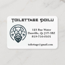 Personalisierbare Visitenkarte