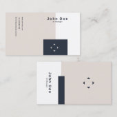 Personalisierbare Visitenkarte (Vorne/Hinten)