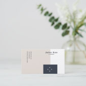 Personalisierbare Visitenkarte (Stehend Vorderseite)