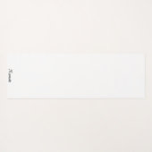 Personalisierbare Yogamatte mit Mandala-Design (Rückseite (Horizontal))