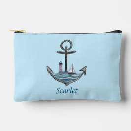 Personalisierbarer Anker- und Leuchtturm (Version Zubehörtasche
