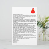 Personalisierbarer Brief aus der Santa 4 Stationie Briefpapier (Stehend Vorderseite)