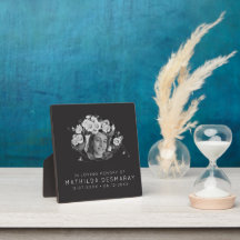 Personalisierbarer Gedenk-Art-Nouveau-Daisy-Kranz