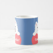 Personalisierbarer japanischer Spirz Dog Kaffeetasse (Mittel)