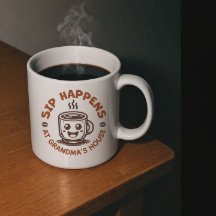 Personalisierbarer Kaffeebecher für Oma