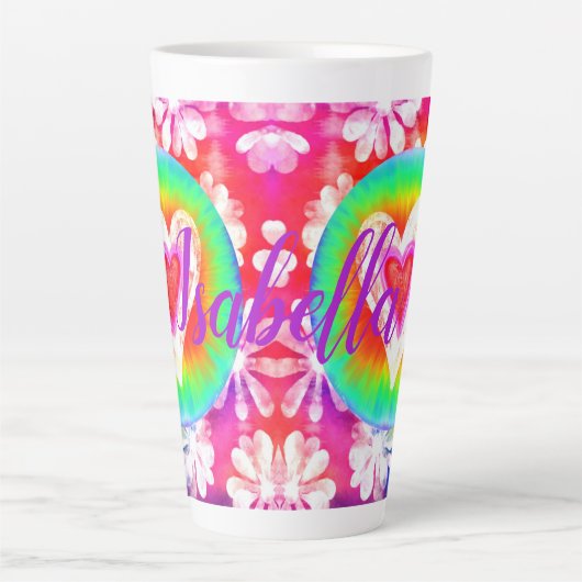 Personalisierbarer Power der Herzfunktion Milchtasse (Vorderseite)