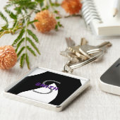 Personalisierbarer Schlüsselanhänger - Silver HAMb (Seite)
