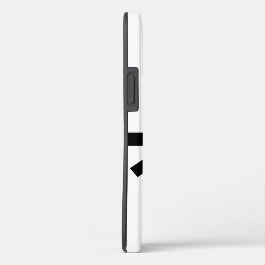 Personalisierbarer Schwarzgürtel (Kuro-obi) Case-Mate iPhone Hülle (Rückseite / Rechts)