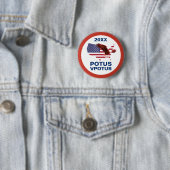 Personalisierbarer Wahlknopf Potus Adler Button (Beispiel)