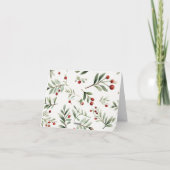 Personalisierbares Foto Weihnachten Karte (Rückseite)