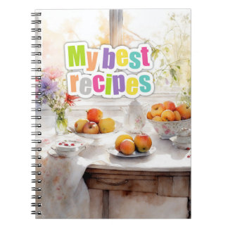 Personalisierbares Fotoalbum mit Spiralbindung Notizblock