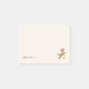 Personalisierbares Geburtstagsgeschenk für Golden Post-it Klebezettel