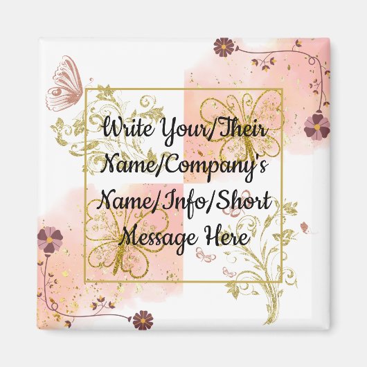 Personalisierbares Magnet für alles, was Ihnen gef (Vorne)