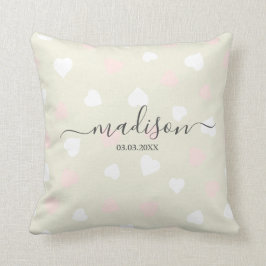 Personalisierbares Namen Kissen