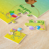 Personalisierbares Puzzle Geburtstag Thema (Seite)