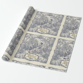 Personalisierbares Vintage-Muttertags-Geschenkpapi Geschenkpapier (Ungerollt)