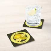 Personalisiere:  Blumenfotografie Gelbes Daffodium Rechteckiger Pappuntersetzer (Vor Ort)