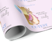 Personalisiere den Namen des Kindes Peter des Kani Geschenkpapier (Rolleneckpunkt)