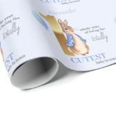 Personalisiere den Namen des Kindes Peter des Kani Geschenkpapier (Rolleneckpunkt)