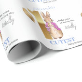 Personalisiere den Namen des Kindes Peter des Kani Geschenkpapier (Rolleneckpunkt)