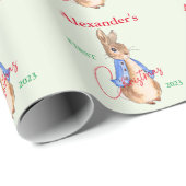 Personalisiere den Namen des Kindes Peter des Kani Geschenkpapier (Rolleneckpunkt)