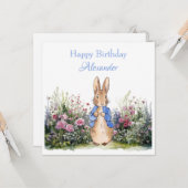 Personalisiere den Namen des Kindes Peter des Kani Karte (Vorderseite/Rückseite Beispiel)