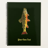 Personalisiere es! Brook Trout Fish Planer (Vorderseite)