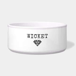 Personalisiere es! Diamond Icon & Pet Name Bowl Napf