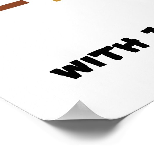 Personalisiere es! Funny Pizza Liebe Pizzaologe Poster (Ecke)