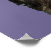 Personalisiere es! LAVENDER Foto für Haustiere und Poster (Ecke)