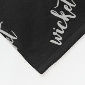 Personalisiere es! Name des Tieres Fleecedecke (Ecke)