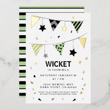 Personalisiere es! Sterne, Streifen und Confetti