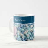 Personalisiere ich dich mit Herzen Liebe! Kaffeetasse (Vorderseite Links)