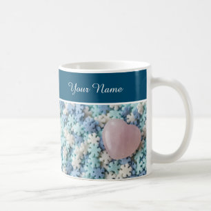 Personalisiere ich dich mit Herzen Liebe! Kaffeetasse