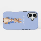 Personalisiere Name Peter des Kaninchens iPhone 16 Hülle (Rückseite (Horizontal))