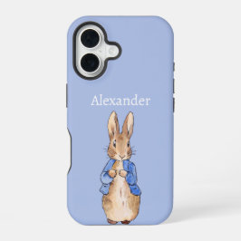 Personalisiere Name Peter des Kaninchens iPhone 16 Hülle