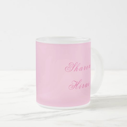 Personalisiere | Niedlich Pink Elephant Tasse (VorderseiteRechts)