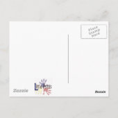 Personalisiere Postkarte (Rückseite)
