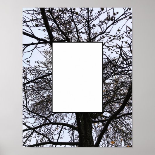 PERSONALISIERE! RUSTISCHE "MAT"-BACKDROP POSTER (Vorne)