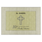 Personalisieren, 10. Geburtstag des Priesters verk Schneidebrett (Vorderseite)