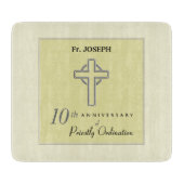Personalisieren, 10. Geburtstag des Priesters verk Schneidebrett (Vorderseite)
