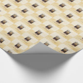 Personalisieren, 10. Ordination Anniversary Angels Geschenkpapier (Ecke)