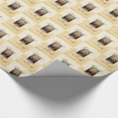 Personalisieren, 10. Ordination Anniversary Angels Geschenkpapier (Ecke)