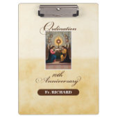 Personalisieren, 10. Ordination Anniversary Angels Klemmbrett (Vorderseite)