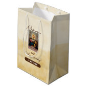 Personalisieren, 10. Ordination Anniversary Angels Mittlere Geschenktüte (Rückseite Schrägansicht)